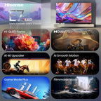 E7DS Series 4K QLED Smart TV 43in Dolby Vision IQ