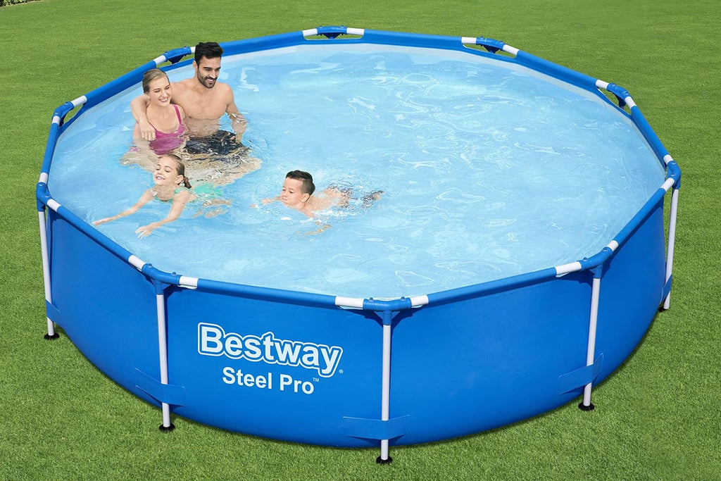 Steel Pro Frame Pool 10ft 4678L with Filter Pump