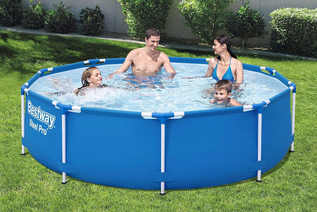 Steel Pro Frame Pool 10ft 4678L with Filter Pump