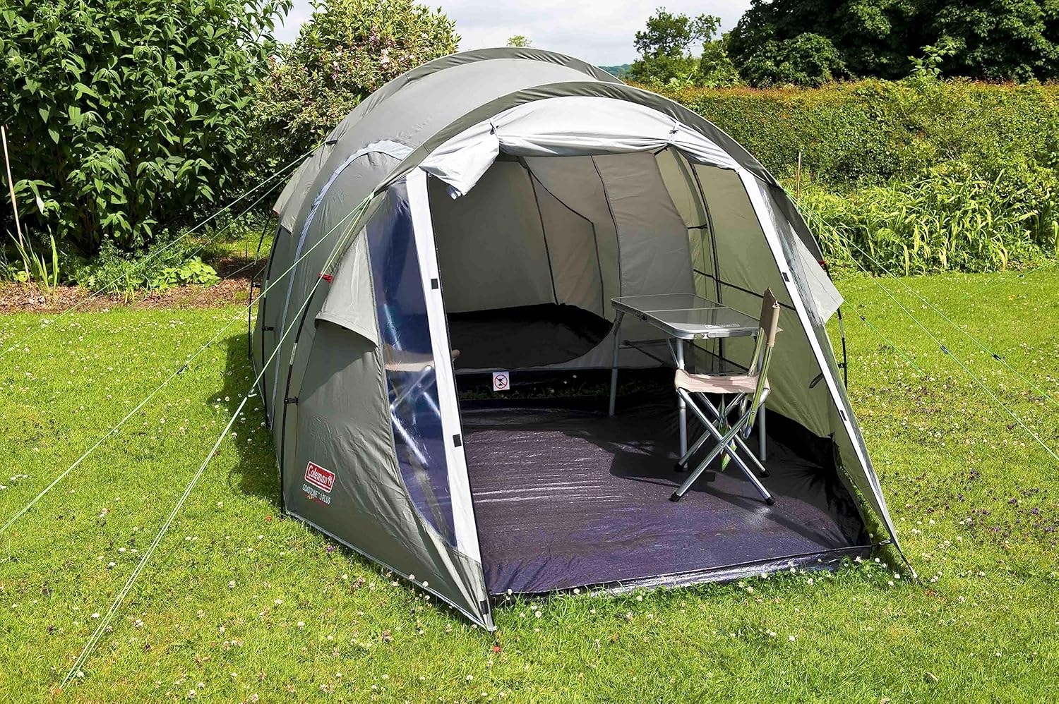 Coastline 3 Plus Tunnel Tent 3 Person Green/Grey